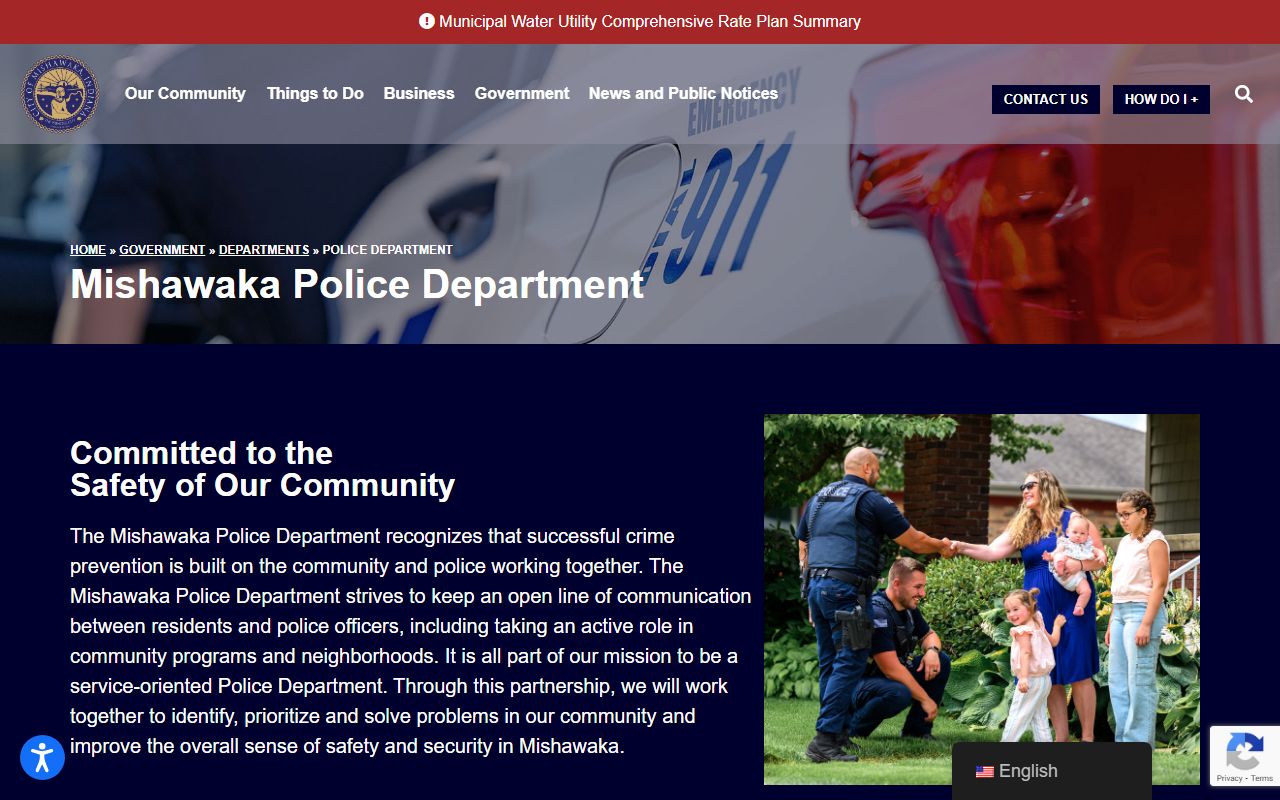 Mishawaka released inmates police department website