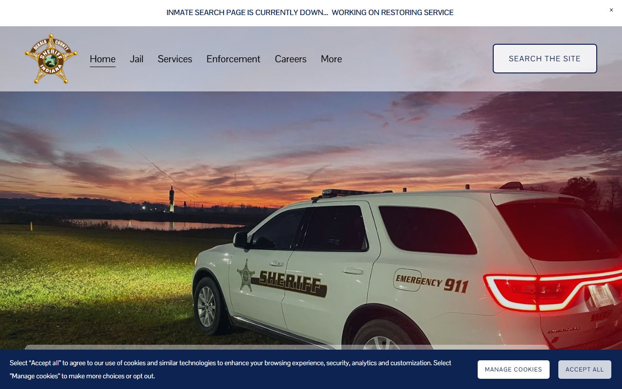 DeKalb County released inmates sheriff office Auburn Indiana inmate search