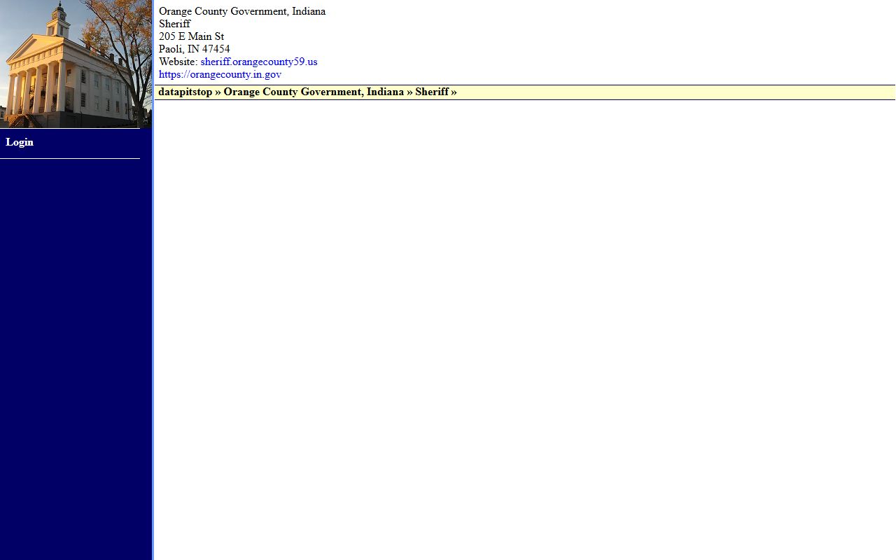 Orange County released inmates sheriff office website